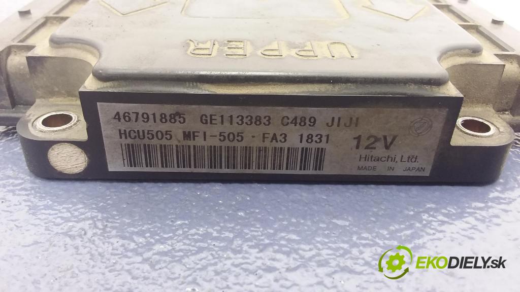 Fiat Stilo 2001 řídící jednotka Motor: 46791885