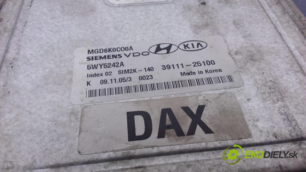 Kia Magentis 2006 riadiaca jednotka Motor: 39111-25100