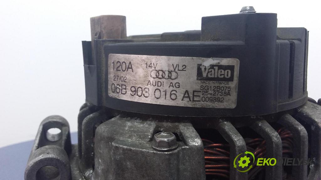 Audi A4 2002 Alternator 06B903016AE