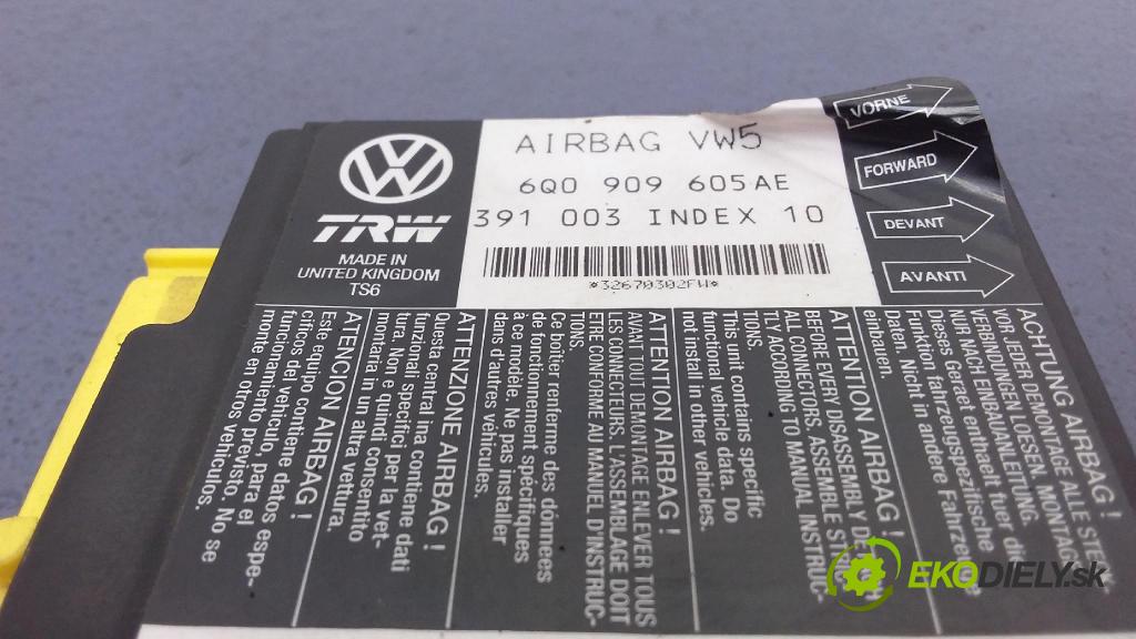 Seat Ibiza 2007 riadiaca jednotka SRS x 6Q0909605AE