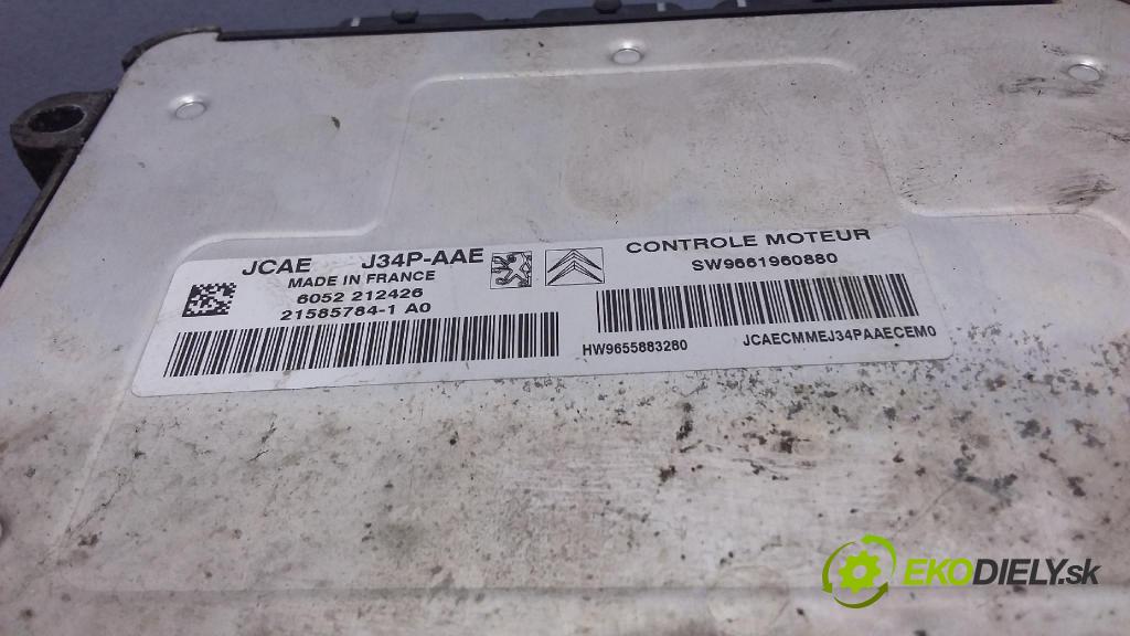 Peugeot 206 2006 riadiaca jednotka Motor: 9661960880