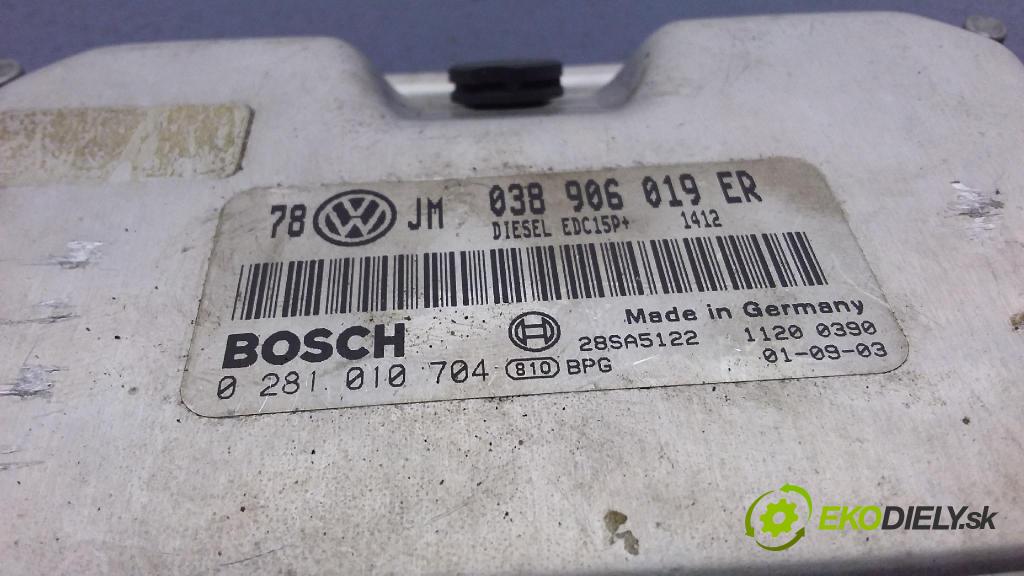Volkswagen Passat 1.9 tdi 2001 riadiaca jednotka Motor: 038906019ER