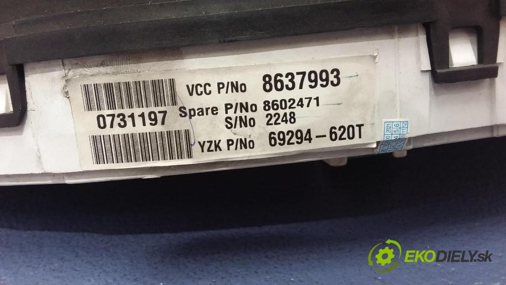 Volvo S80 2002 prístrojovka/ budíky 8637993