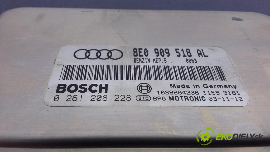 Audi A4 2003 riadiaca jednotka Motor: 8E0909518AL