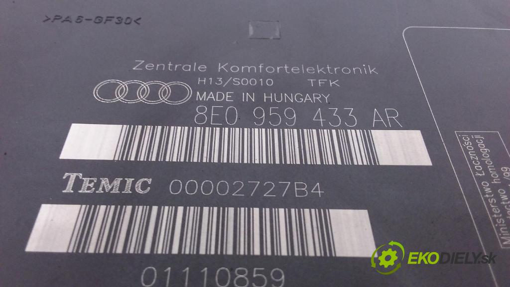 Audi A4 2003 riadiaca jednotka Komfortu 8E0959433AR