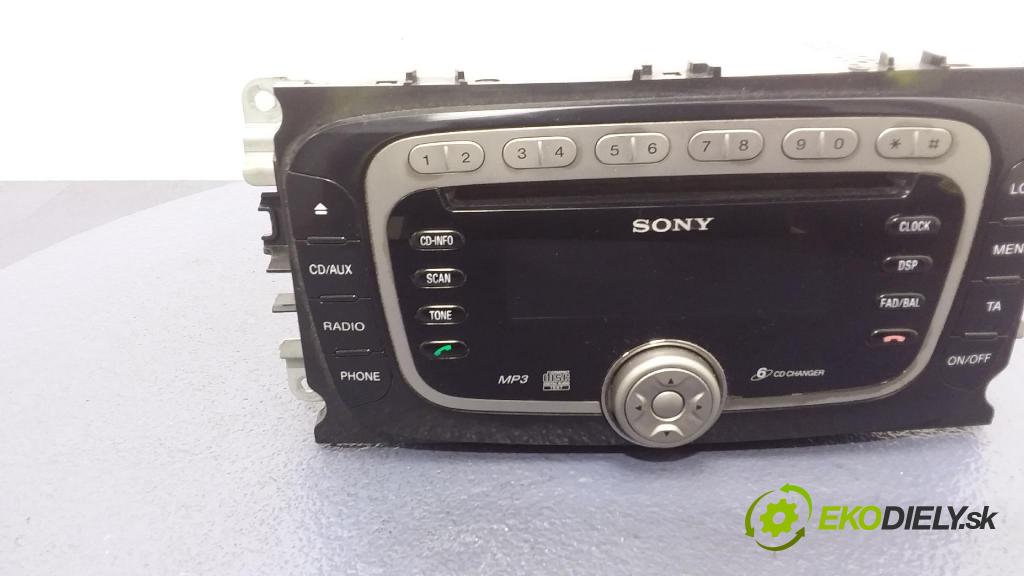 Ford Mondeo 2008 Radio I Navigácia: VP6M2F-18C821-FB