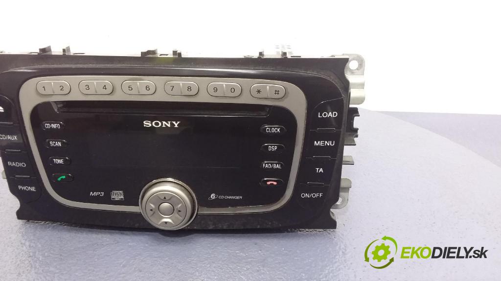 Ford Mondeo 2008 Radio I Navigácia: VP6M2F-18C821-FB