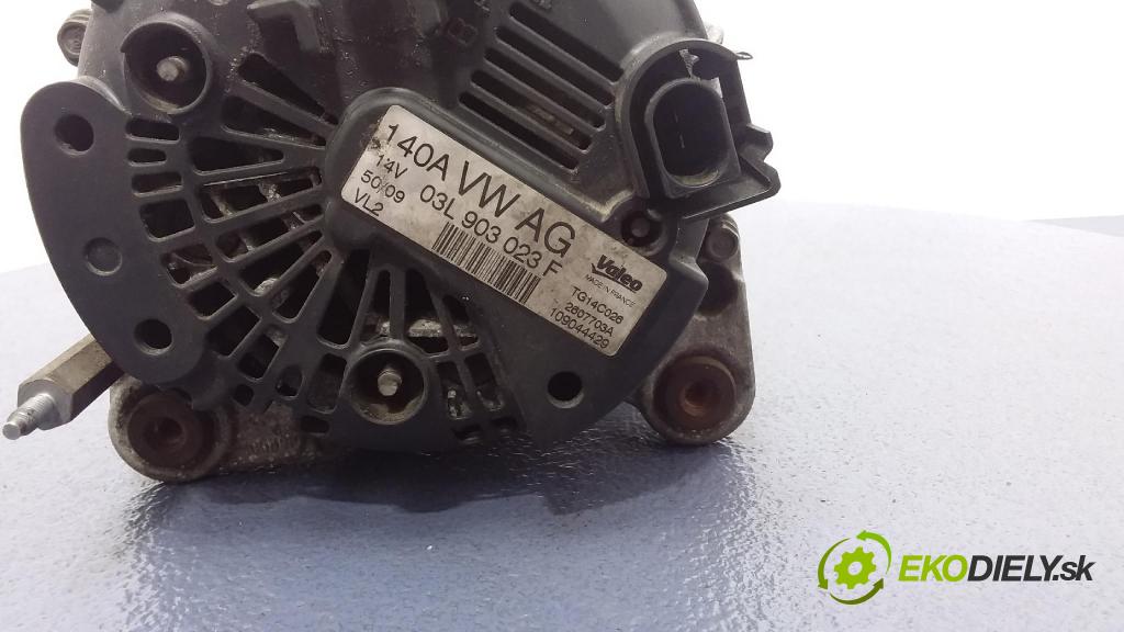 Vw Passat 2006 Alternator 03L903023F