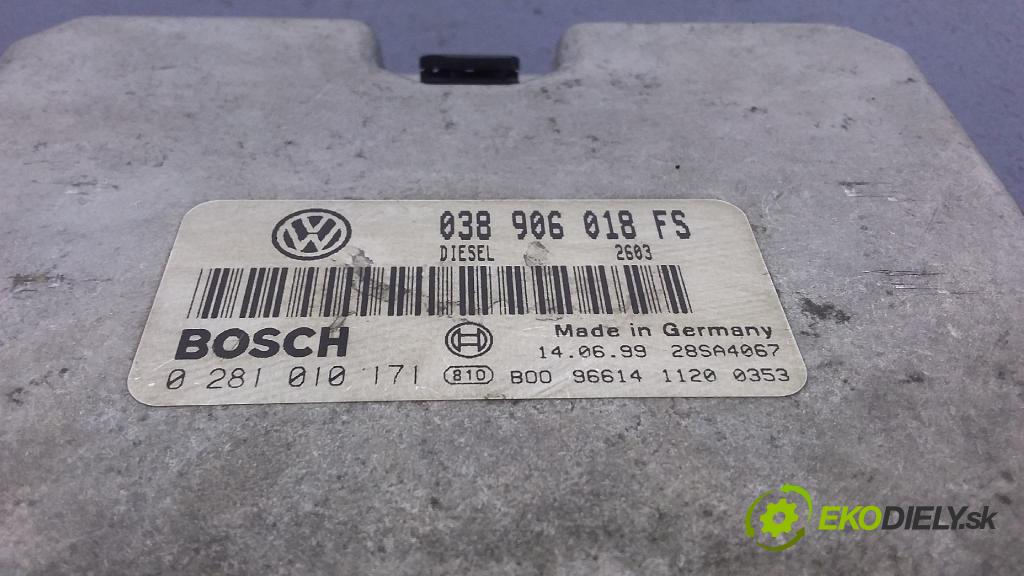 Vw Passat 1999 riadiaca jednotka Motor: 038906018FS