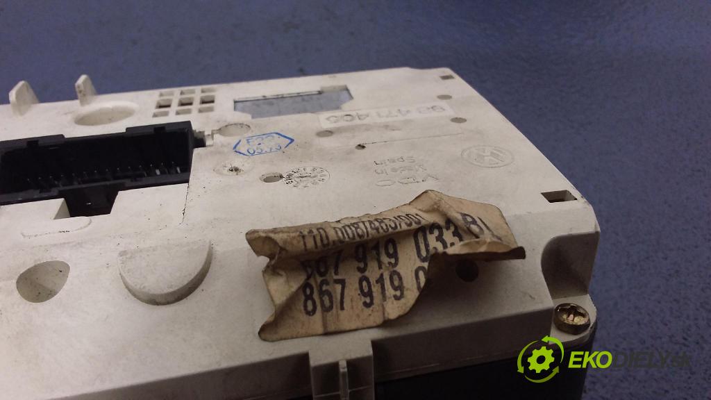 Volkswagen Polo 1993 prístrojovka/ budíky 867919033BL