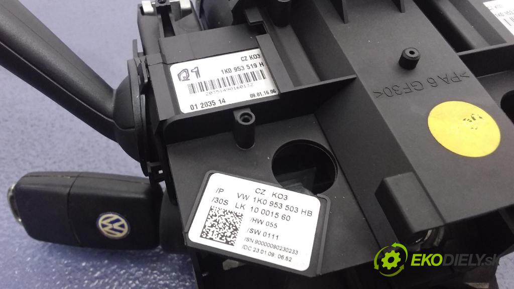 Volkswagen Golf 2009 prepínač Komplex: 1K0953549CF