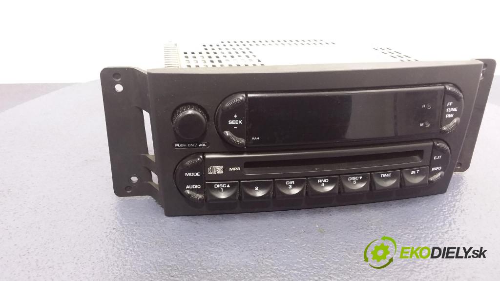 Chrysler Pacifica 2004 Radio I Navigácia: P0509456AB