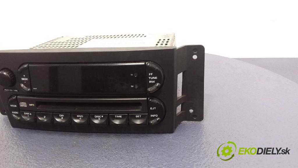 Chrysler Pacifica 2004 Radio I Navigácia: P0509456AB
