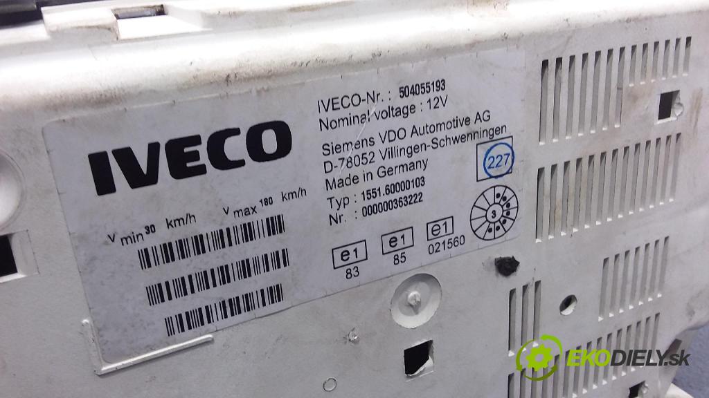 Iveco Daily 2003 prístrojovka/ budíky 504055193