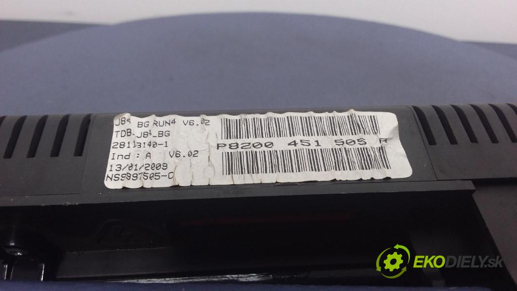 Renault Megane scenic 2004 prístrojovka/ budíky P8200451505A