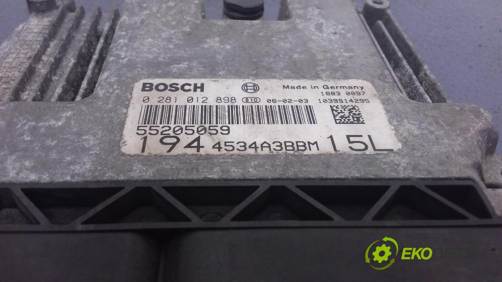 Fiat Croma 2006 riadiaca jednotka Motor: 55205059