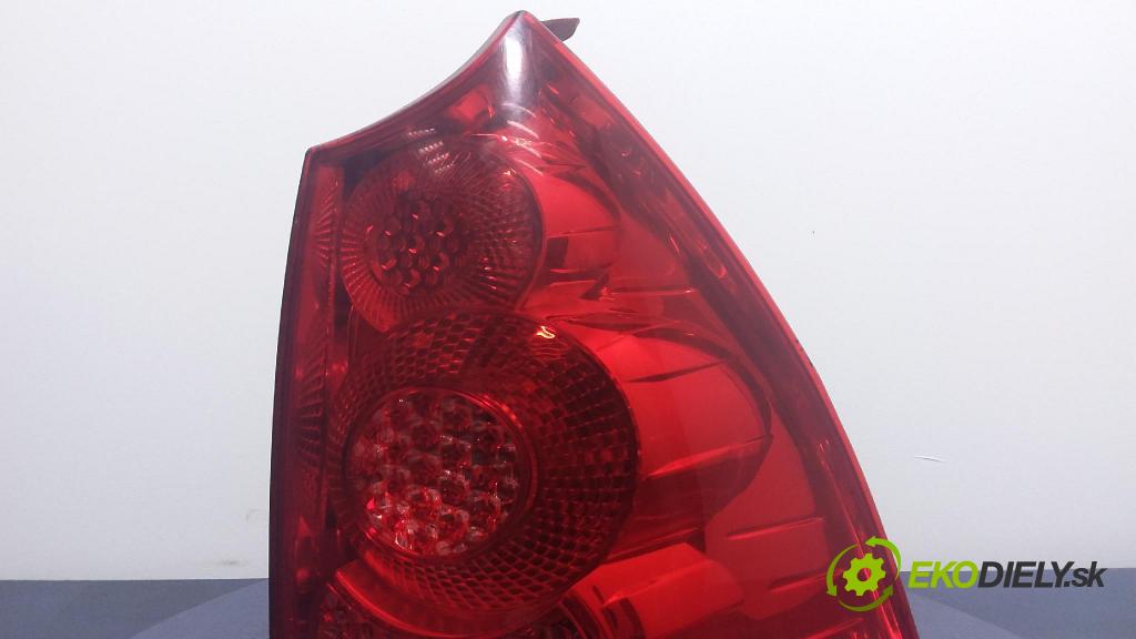 Peugeot 307 2005 svetlo / reflektor zad Prava: Vonkajsia: 9655768480