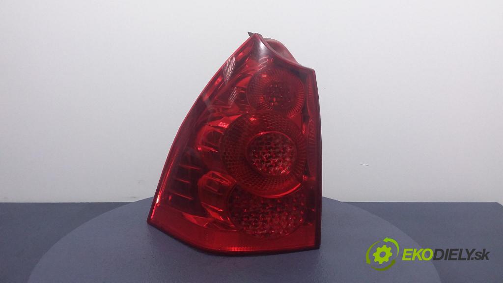 Peugeot 307 2005 svetlo / reflektor zad ľavá Vonkajsia: 9655768680