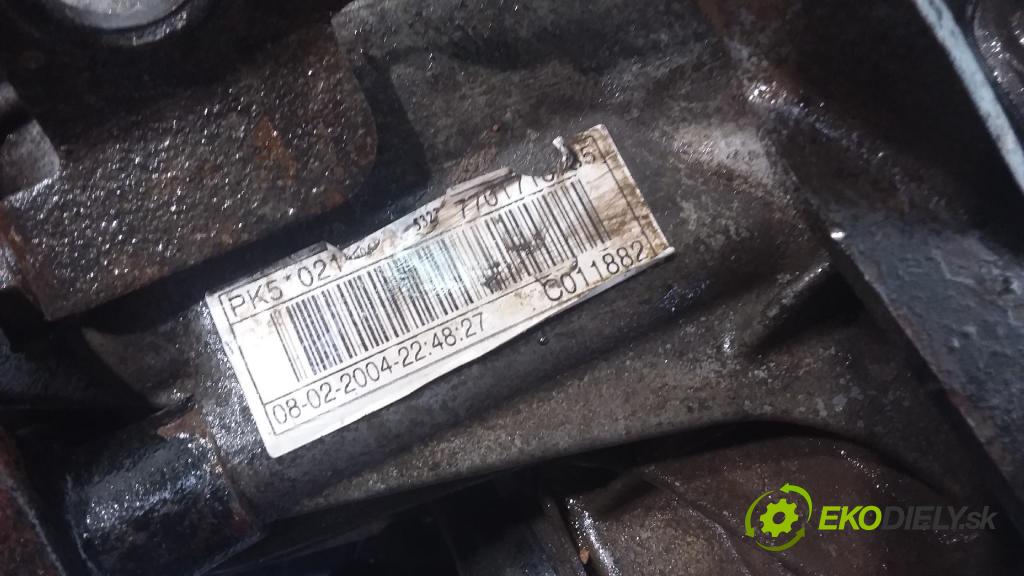 Renault Master 2004 prevodovka Manualna PK5 021