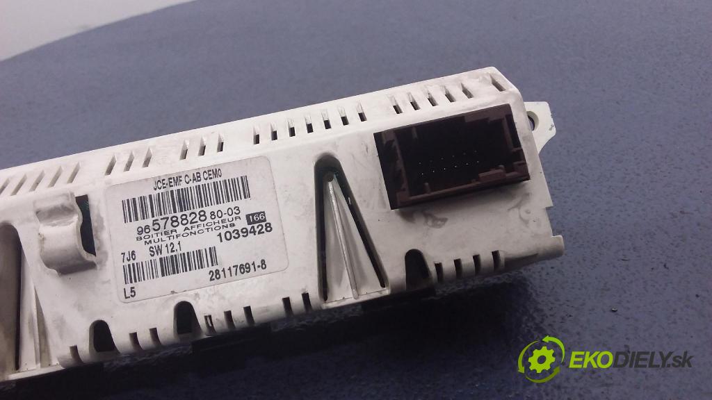 Citroen C5 2006 displej Radio / GPS 965788288003