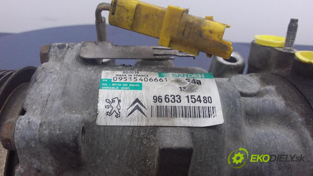 Citroen C5 2006 Kompresor: Klimatizace: 9663315480