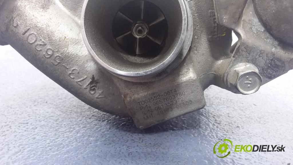 Citroen Xsara picasso 2006 Turbo-kompresor: 9657603780