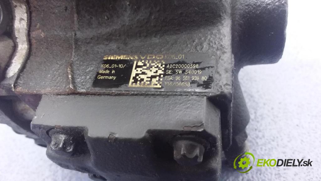 Peugeot 407 2005 čerpadlo Injekce: 9658193980