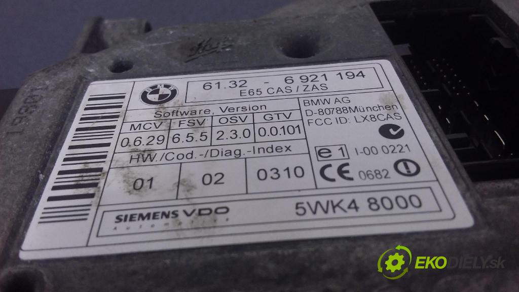 Bmw Seria 7 2002 Spínač zapalování. 6921194