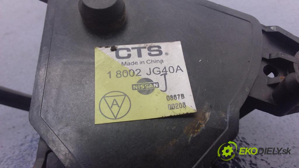 Nissan X-trail 2007 pedal Plyn: 18002JG40A