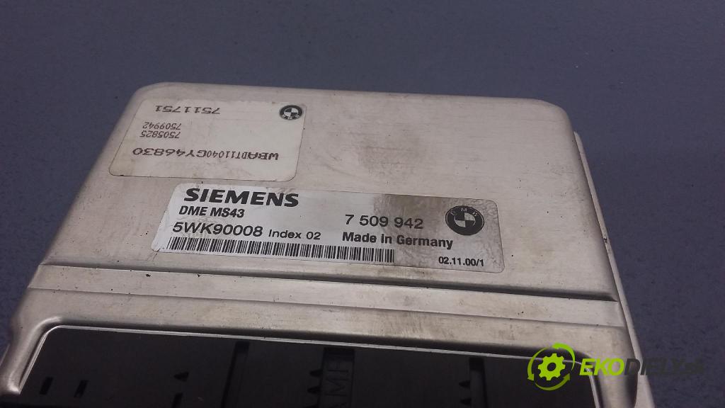 Bmw Seria 5 2000 řídící jednotka Motor: 7509942