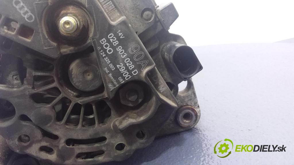Audi A3 2001 Alternator 028903028D