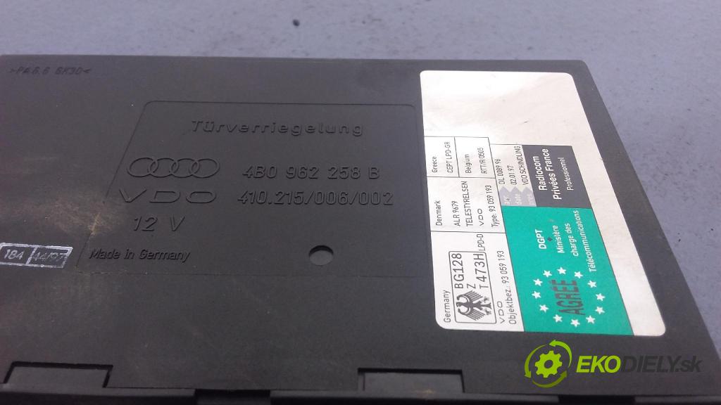 Audi A6 2003 riadiaca jednotka Komfortu 4B0962258B