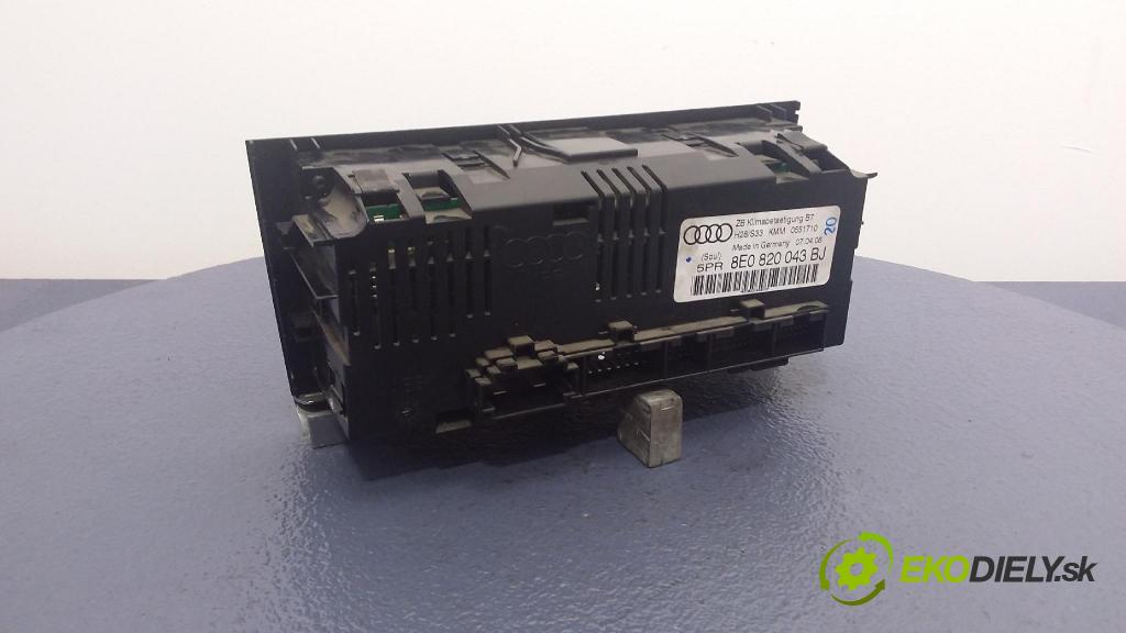 Audi A4 2006 prepínač Klimatizácia: Prúd vzduchu: 8E0820043BJ