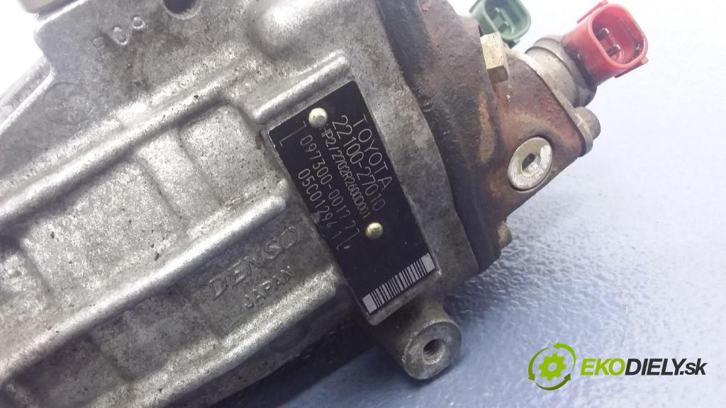 Toyota Avensis 2001 čerpadlo Injekcia: 22100-27010