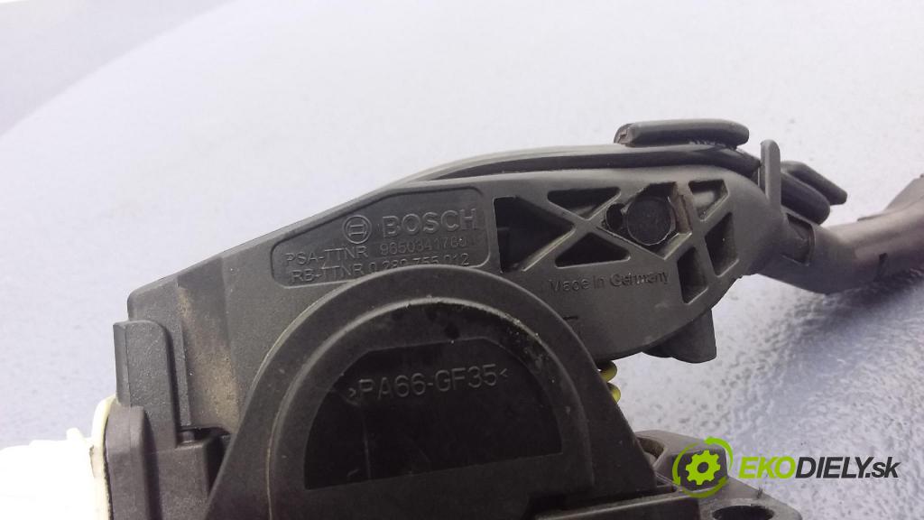 Citroen C5 2006 pedal Plyn: 9650341780