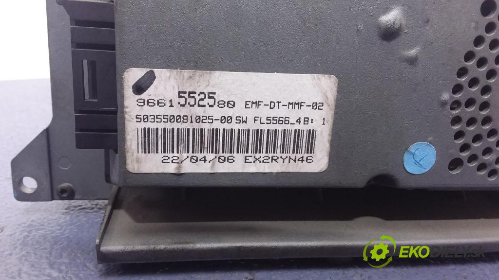 Citroen C5 2006 Zobrazit: Rádio: / GPS 9661552580