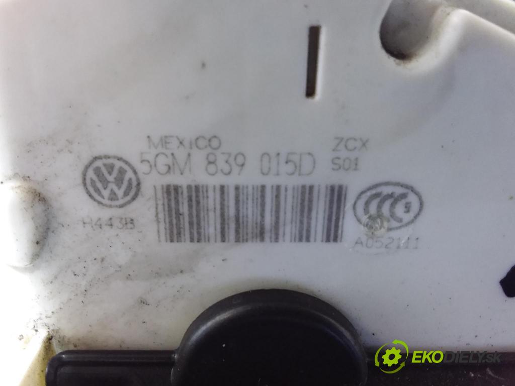 Vw Jetta 2017 zámek dveře Zad: Levý: 5GM839015D