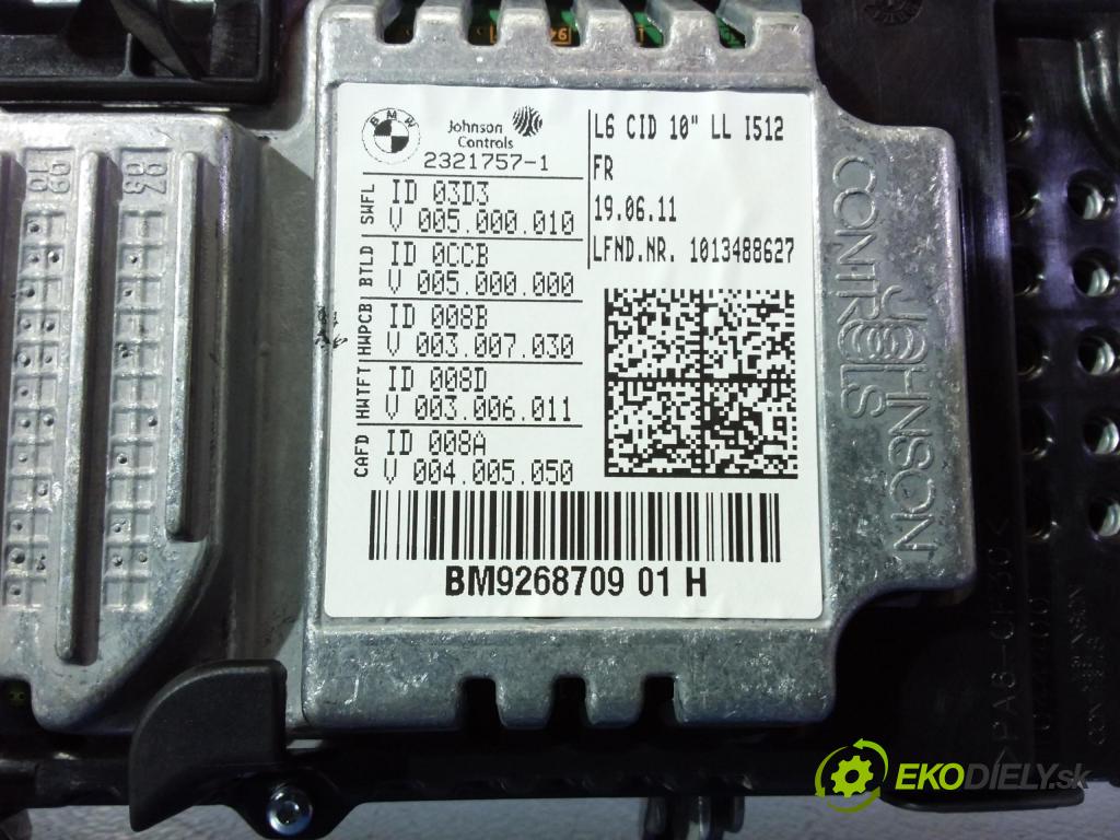 Bmw Seria 7 2011 Zobrazit: Rádio: / GPS 9268709
