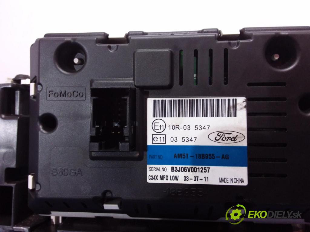 Ford Focus 2011 Zobrazit: Rádio: / GPS AM5T-18B955-AG