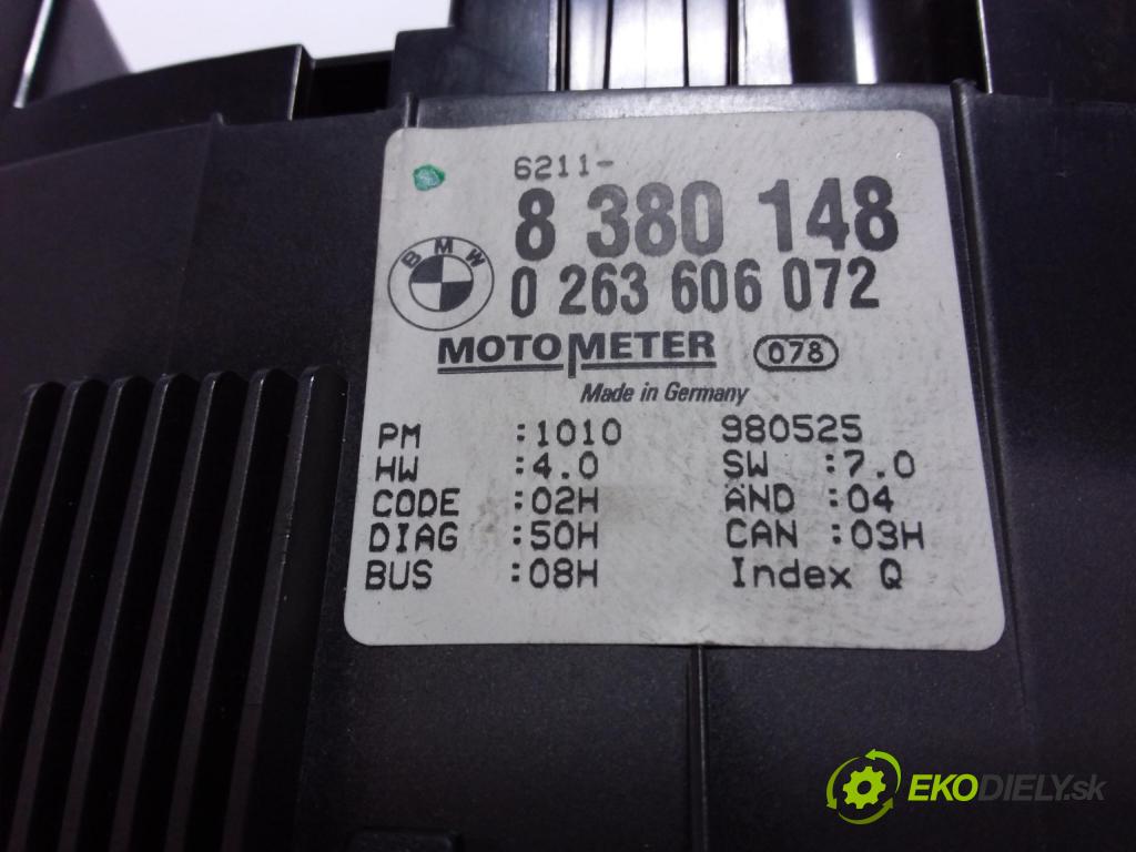 Bmw Seria 3 1998 prístrojovka/ budíky 0263606072