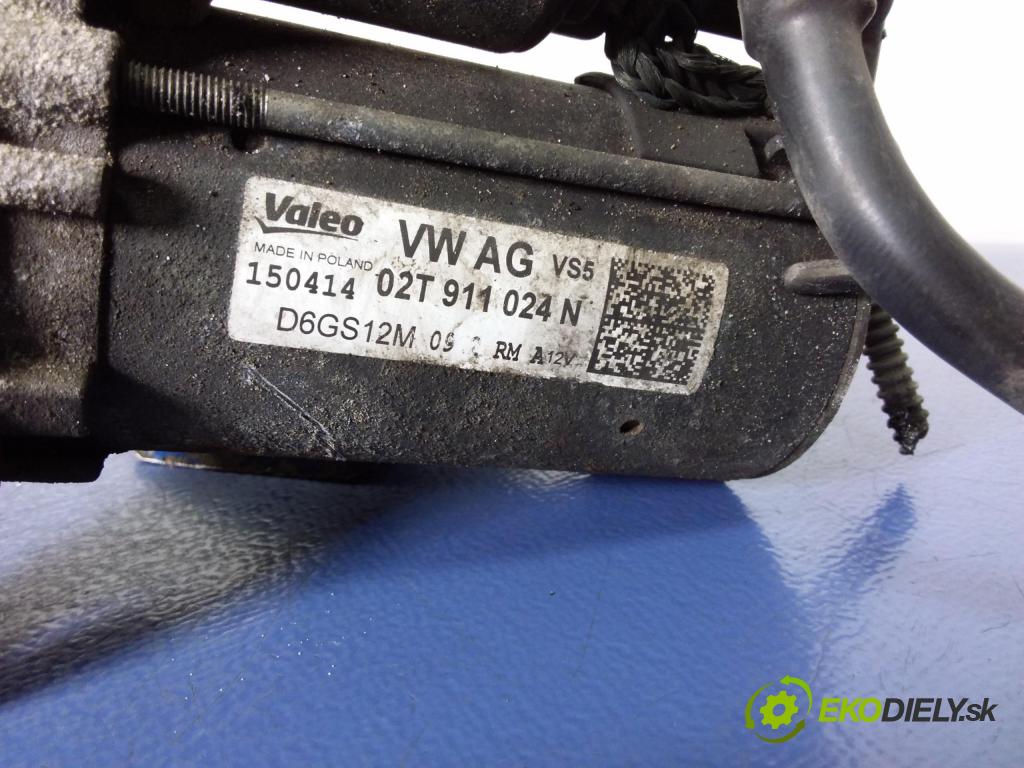 Skoda Fabia 2014 štartér 02T911024N