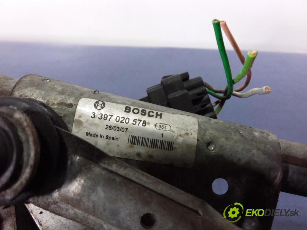 Peugeot 206 2007 mechanizmus motor: Stierače: Predné 3397020578