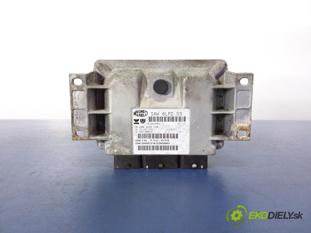 Peugeot 206 2005 riadiaca jednotka Motor: 9657429680