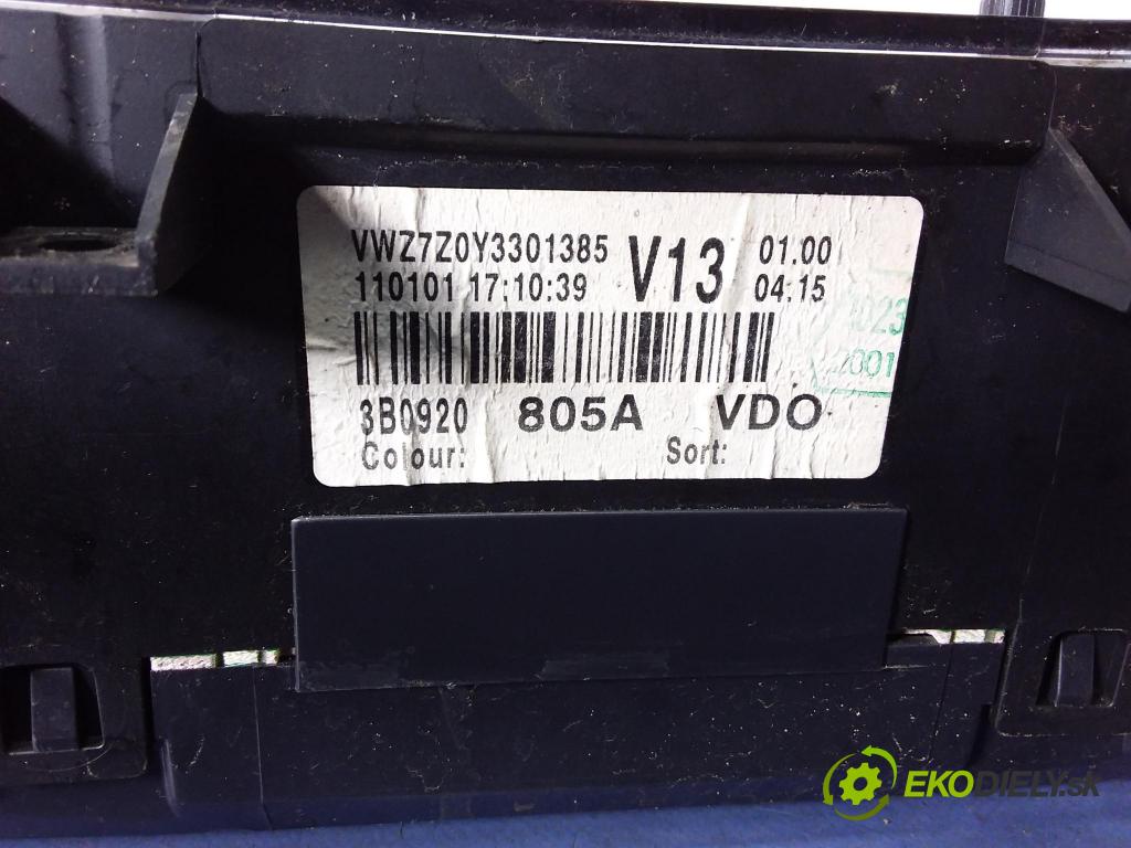 Vw Passat 2001 prístrojovka/ budíky 3BO920805A