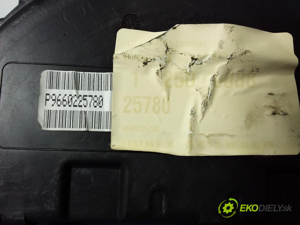 Citroen C3 2005 prístrojovka/ budíky 9660225780