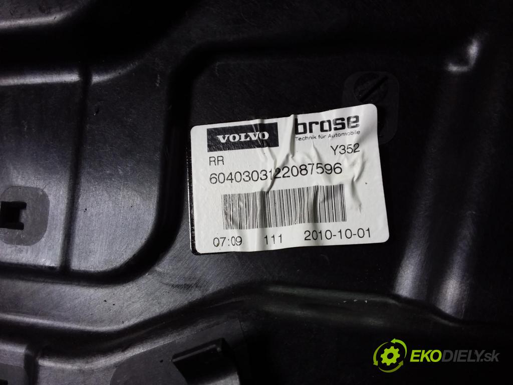 Volvo V60 2011 mechanismus stahování Sklenka: Zad: v pravo: 30784313