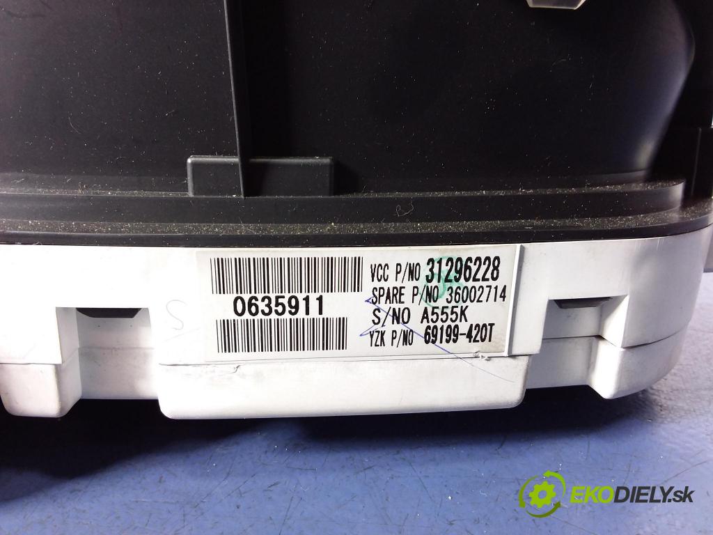 Volvo S40/V40 2012 prístrojovka/ budíky 31296228
