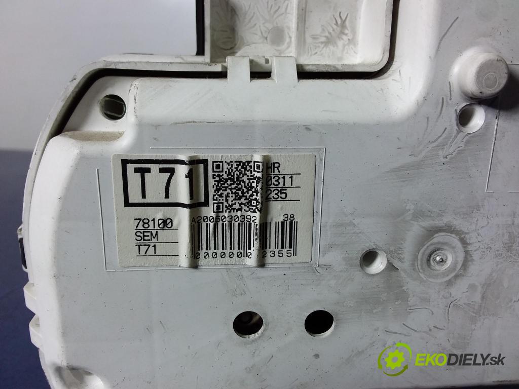 Honda City 2006 prístrojovka/ budíky 78100SEMT71