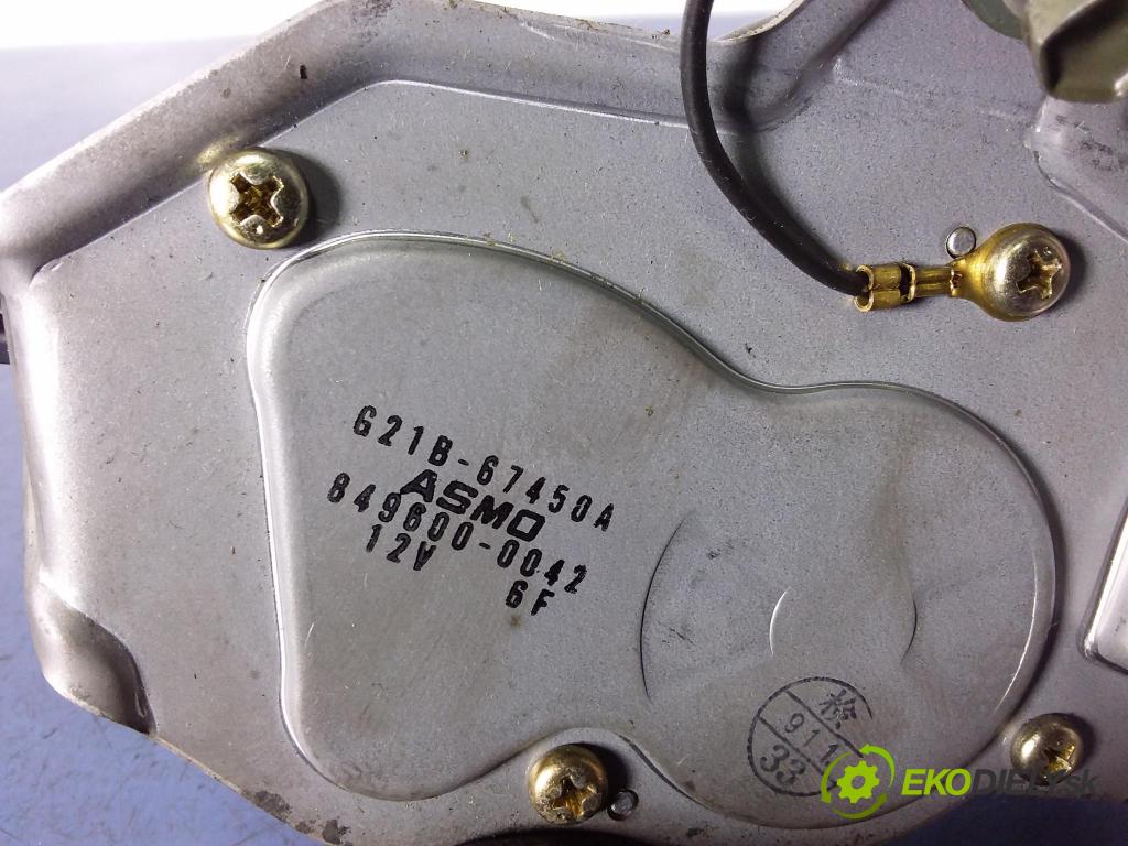 Mazda 6 2006 motor: Stierače: zad 849600-0042