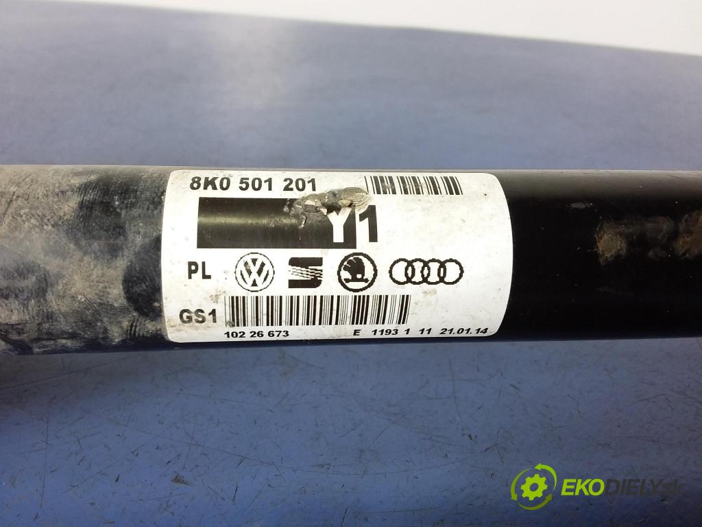 Audi S5 2013 poloos ľavá zad 8K0501201